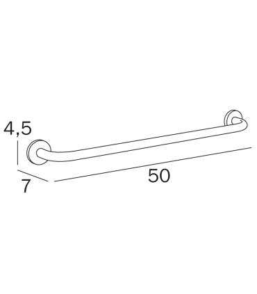 Towel rail INDA One chrome A2490