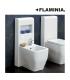 Complemento con ripiano per bidet Ceramica Flaminia Niagara Tr40