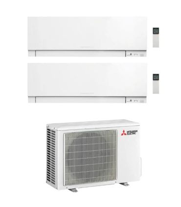 Climatizzatore A Parete Dualsplit Inverter Mitsubishi Kirigamine Zen MSZ-EF R32 unità esterna da 3.3 kW