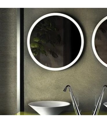 Miroir mural rond collection Gessi Cono