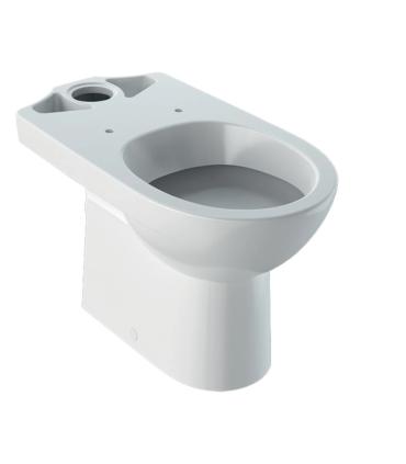 Geberit Selnova close coupled toilet with wall outlet