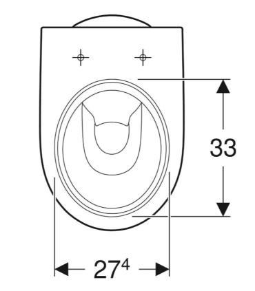 Geberit Selnova floor drain floor toilet