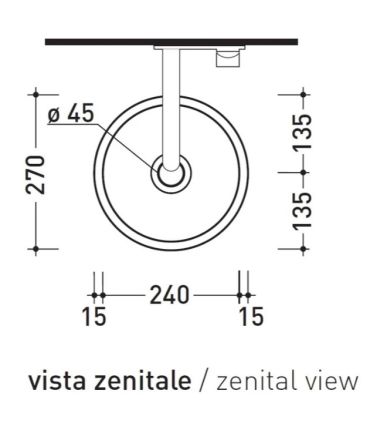 Lavamani da appoggio Flaminia Twin 5059222