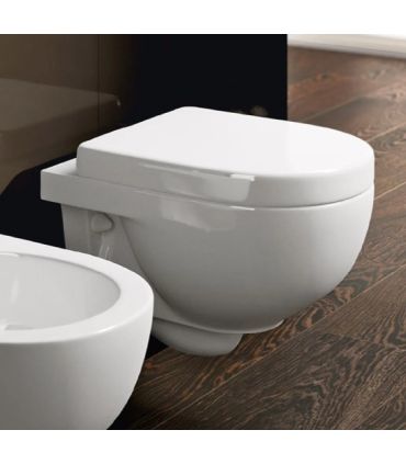 Wall hung toilet, Flaminia, collection quick without seat