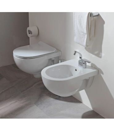 Wall hung toilet, Flaminia, collection quick without seat