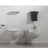 Wall hung toilet, Flaminia, collection quick without seat