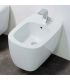 Bidet sospeso monoforo Ceramica Flaminia serie Monò Mn218