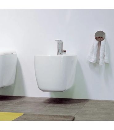 Bidet sospeso monoforo Ceramica Flaminia serie Monò Mn218