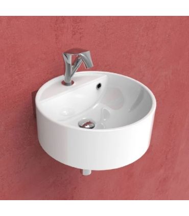 Lavabo suspendeux monotrou Flaminia Twin