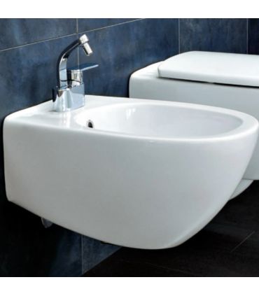 Bidet sospeso monoforo Ceramica Flaminia serie spin art. 5086