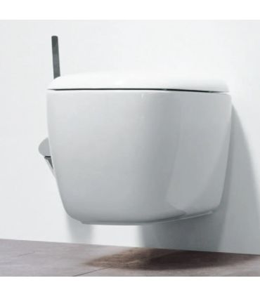 Wall hung toilet, Flaminia, collection mono'