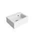 Flaminia, countertop washbasin or wall hung, collection acquagrande, 5088 bi