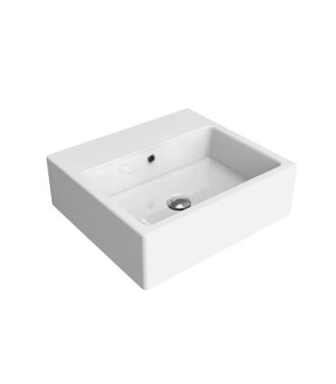 Flaminia, countertop washbasin or wall hung, collection acquagrande, 5088 bi