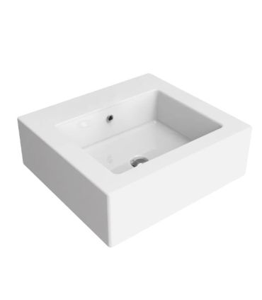 Flaminia, countertop washbasin or wall hung, collection acquagrande, 5088 bi