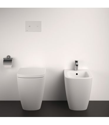 Wc filo parete a pavimento Back To Wall senza brida Ideal Standard I.Life B T4581