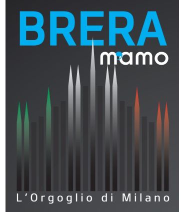 Bidet mixer with M'amo waste Brera series