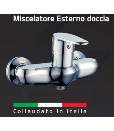 External shower mixer M'amo Brera series