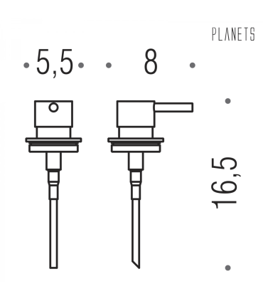 Colombo Design W4953 pompetta per W4980/75/81