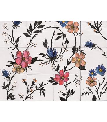 Piastrella decorativa Marazzi Crogiolo Rice Garden Decoro 60x45