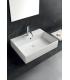 Ceramica Cielo Smile Wall-hung or countertop washbasin 50X46 single hole