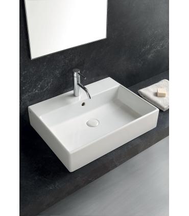 Ceramica Cielo Smile Lavabo sospeso o da appoggio 50X46 monoforo