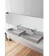 Ceramica Cielo Smile Wall-hung or countertop washbasin 80X46 single hole