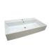 Ceramica Cielo Smile Wall-hung or countertop washbasin 80X46 single hole