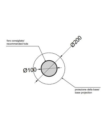 Ceramica Cielo Era Basin Small 40 without hole without overflow