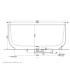 Ceramica Cielo Bathtub Dafne Livingtec 130X80