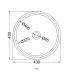 Ceramica Cielo Tino Bacinella da appoggio diametro 43 senza foro
