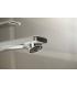 Hansgrohe Rebris E 240 basin mixer with waste