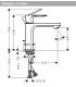 Hansgrohe Rebris S  miscelatore lavabo 110 senza scarico