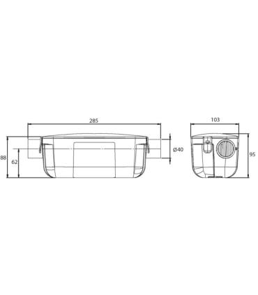 Ceramica Cielo Shui Lavabo Ciotola diametro 45 altezza 12,5