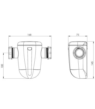 Ceramica Cielo Shui Lavabo Ciotola diametro 40 altezza 18,5