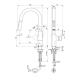 Ideal Standard Ceraplan miscelatore Lavello Monoforo