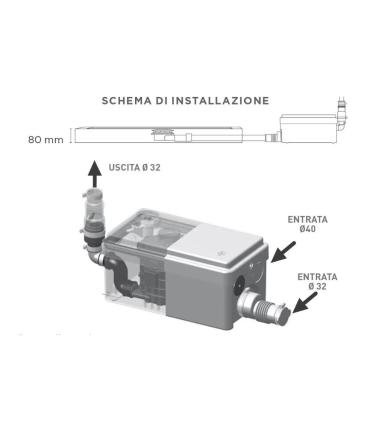 Ceramica Cielo Shui Lavabo Ciotola diametro 45 altezza 12,5