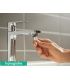 Hansgrohe Rebris E 110 basin mixer with waste