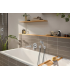 Hansgrohe Rebris E external part built-in bath mixer