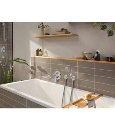 Hansgrohe Rebris E external part built-in bath mixer