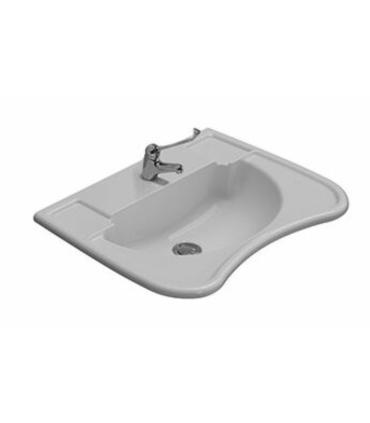 Ceramic Globo Ausilia Washbasin 67X54.5 Ergonomic