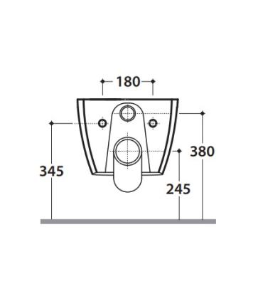 Ceramica Globo Genesis Gns02 Suspended WC without rim