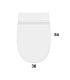 Ceramica Globo 4All Md004 Vaso pavimento back to wall 54X36