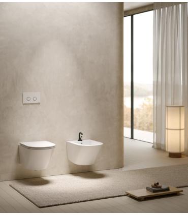 Ceramica Globo Forty3 Fos10 Suspended Bidet 52X36