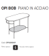 Ceramic Globo Opi Bob Lower shelf For Op019Bar