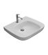 Lavabo Ceramica Globo Genesis Gea070 pour personnes handicapées 70X60