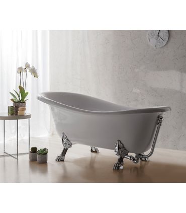 Ceramica Globo Paestum Pa100 Bathtub 170X80 White