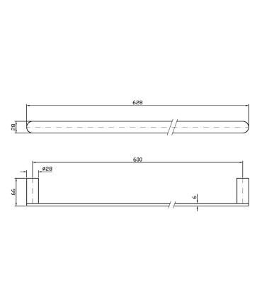 Zucchetti robinets Isy22 Zaf122 porte-serviettes