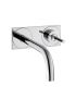 Wall mounted mixer unique plate for washbasin Hansgrohe axor uno2