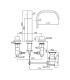 Zucchetti rubinetteria Aguablu Za5416 batteria lavabo 3 fori senza piastra