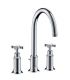 Traditional tap high with 3 holes for washbasin Hansgrohe axor montreux